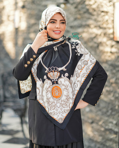 روسری طرح دیور پاپیون